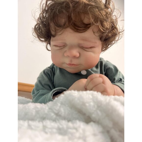 Other - 18 Inch Reborn Baby Doll Sleeping Realistic Newborn Soft Body Toy for Kids